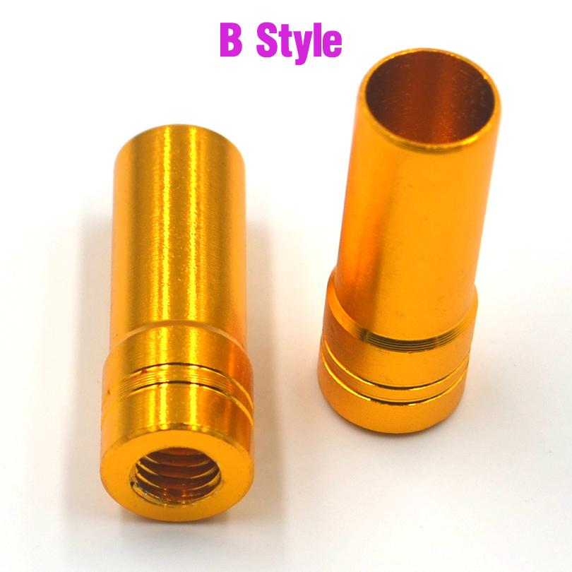 MNFT 1Pcs M8 Screw Net Handle Thread Adapter Fishing Rod Converted Into Dip Net Head Connector 2 Style Inside Diameter 10mm 12mm