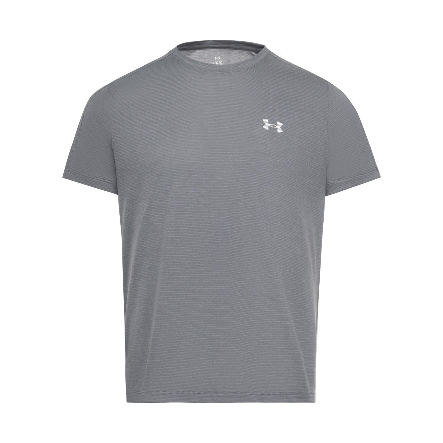 

Under Armour Ss26 Velociti Reflect Легкая дышащая впитывающая пот базовая универсальная футболка с коротким рукавом Мужские топы 6009518-025 M