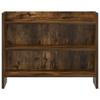 TV Cabinet 60 x 33 x 47 cm Smoked Oak Wood Based Material
