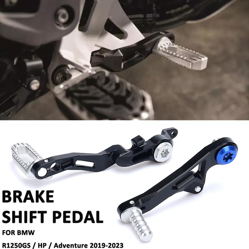 

For BMW R1250GS HP R 1250 GS ADVENTURE ADV 2019-2023 New Motorcycle Adjustable Folding Foot Brake Pedal Gear Shifter Lever Silver