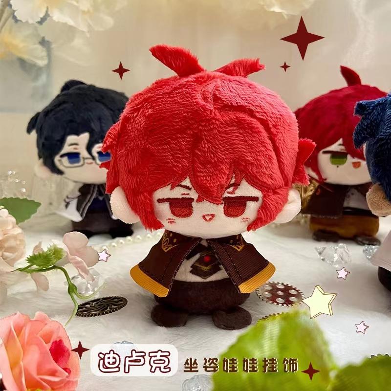 Genshin Impact Plüsch Wriothesley Neuvillette Kaveh Xiao Furina Lyney Arlecchino Gaming Tighnari Puppen Tasche Anhänger Schlüsselanhänger Geschenk