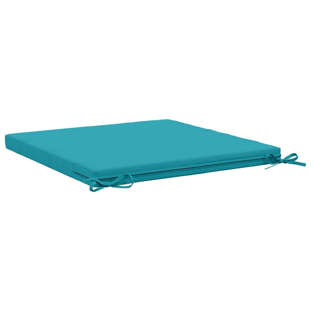 1 piece Seat Cushion SOEST 100percent  Polyester Turquoise