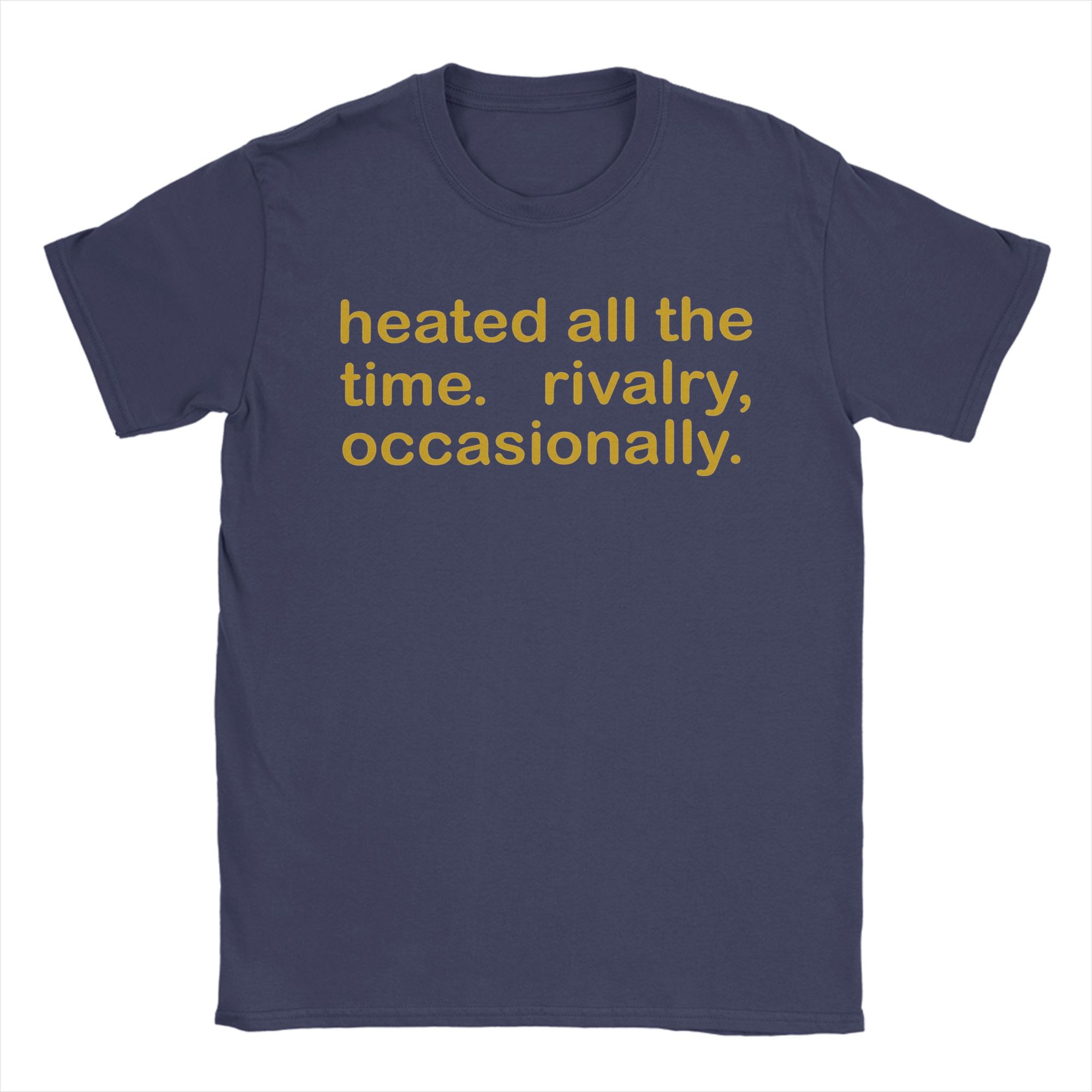 

Mens TShirt Heated Rivalry All The Time Revalry Occasionally Ilya And Shane Humor Cotton Tee Shirt T Shirt Clothes Gift Idea 4XL