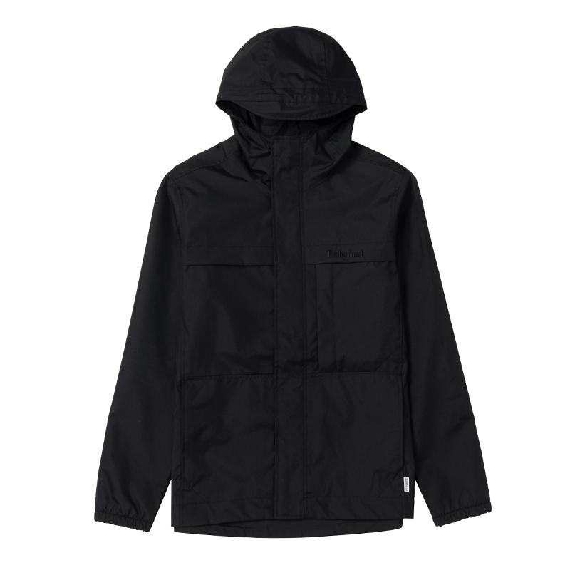 

Timberland FW24 Outdoor Hiking Windproof Casual Hooded Jacket Men Jackets Black A695W001/2475521 M