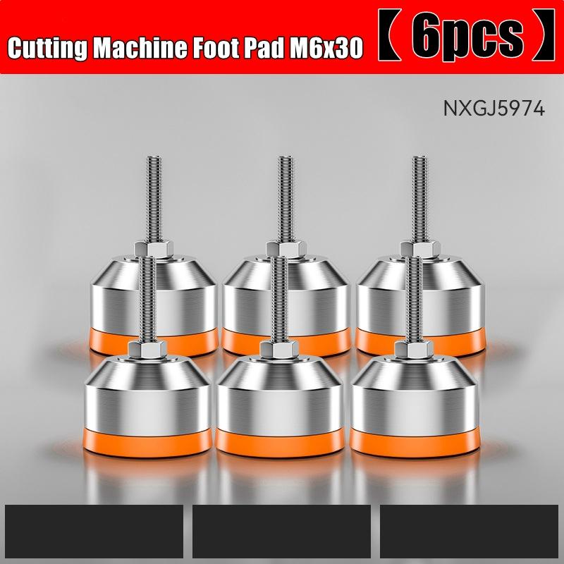 Stabiliserande nivåfötter Kraftiga nivåskruvben Justerbara fötter Nivelleringsfot för möbler, mekanisk utrustning