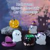 DIY Halloween Ghost Miniatures Pumpkin Ghost Ornament Halloween Luminous Ornament  Party Props
