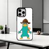 cute Cartoon P-Perry The P-Platypus Phone Case For iPhone17,16,15,14,13,12,11,Pro Max Magnetic For Magsafe Wireless Charging