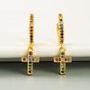 Women's Hoop Earring Bohemian O Shaped Creative Rice Beads Exaggerated Accessories Earrings