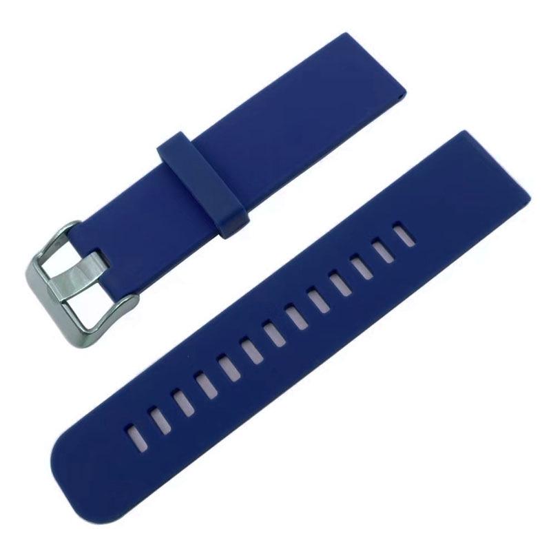Enhanced Buckle Clasp Watch Strap 18/20/22MM for Huawei Samsung Smartwatches