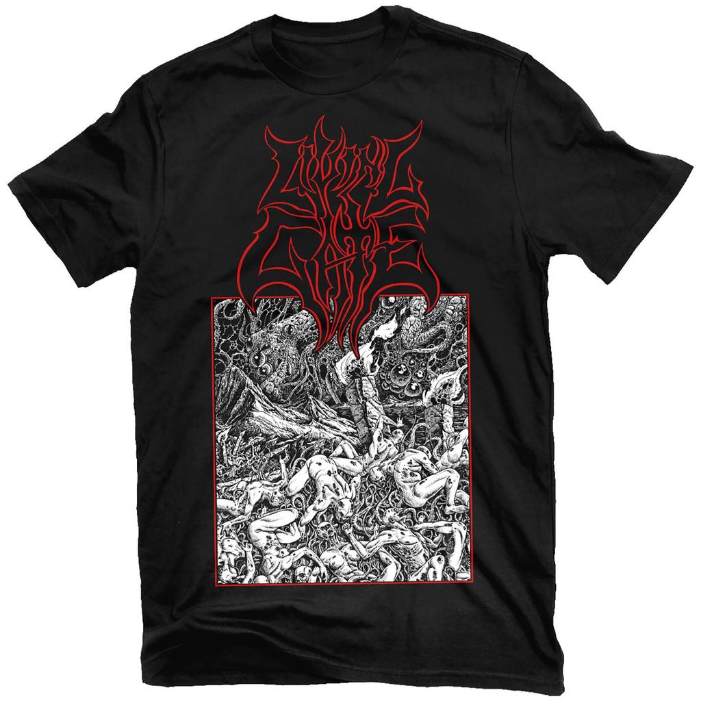 Living Gate  Suffer As One Band Graphic Tee  Cotton Round Neck Casual Unisex Tshirt Summer Top