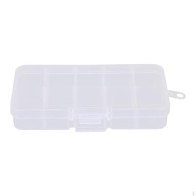 10 Compartments Plastic Storage Box Sewing Craft Accessories Container Sturdy Compact Multipurpose