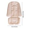 Machine Washable Infant Strollers Cushion Comfortable Cotton Seat Pad Multiple Fasteners Hole For Most Carriages