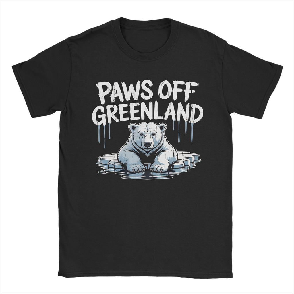 Protector of Greenland 100 Cotton TShirt For Couple Summer  Vintage T Shirts Breathable Trendy Cool Tee Shirt Big Size  Tops