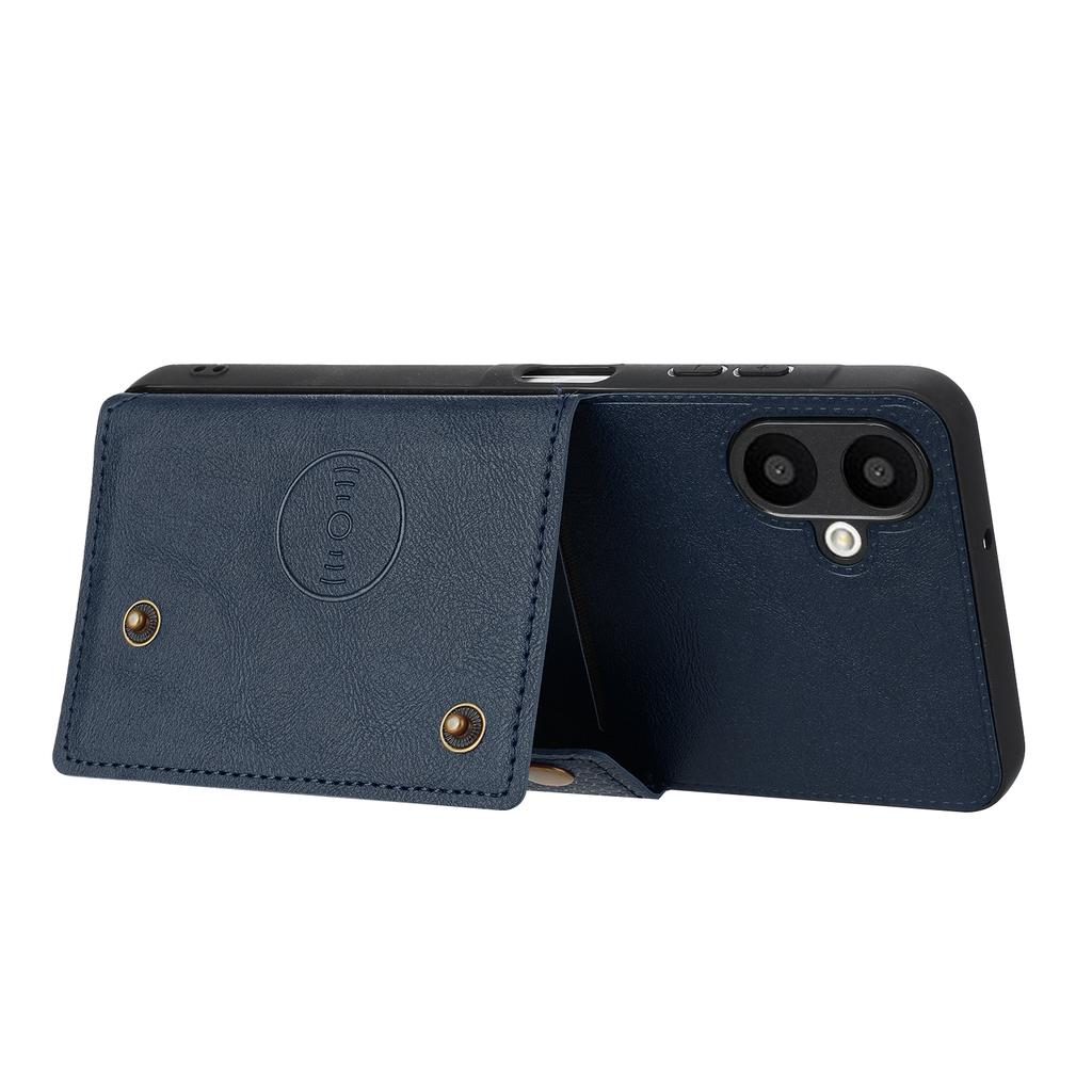 For Samsung Galaxy A06 4G Case Card Slots Kickstand Leather + TPU Phone Cover