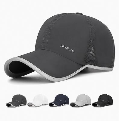Spring Summer Men's Baseball Cap Outdoor Sports Breathable Quick-drying Visor Hat Women's Splicing Mesh Sun Hat Peaked Cap