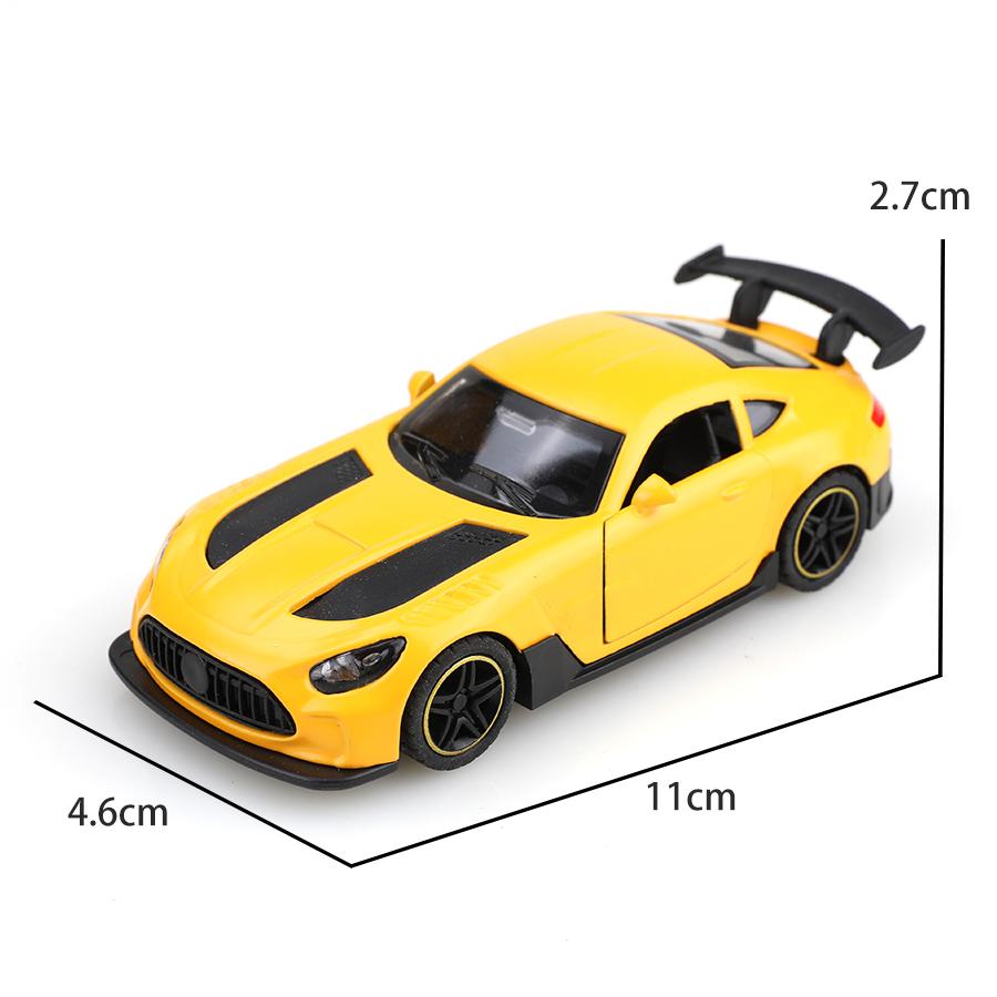 (Eingetütet)1:43 Schönes Rennauto, Legierungsmodellauto, Simuliertes Fahrzeug, Kinder-Legierungsauto, Jungen-Spielzeugmodell, Autodekorationen