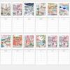 2025 Inspirational Wall Calendar Family Calendar Funny Monthly Wall Calendar Monthly Planner Schedule Board With 12-Month For