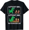 Let's Eat Kids Punctuation Saves Lives Funny Grammar T-Shirt Unisex T-Shirt