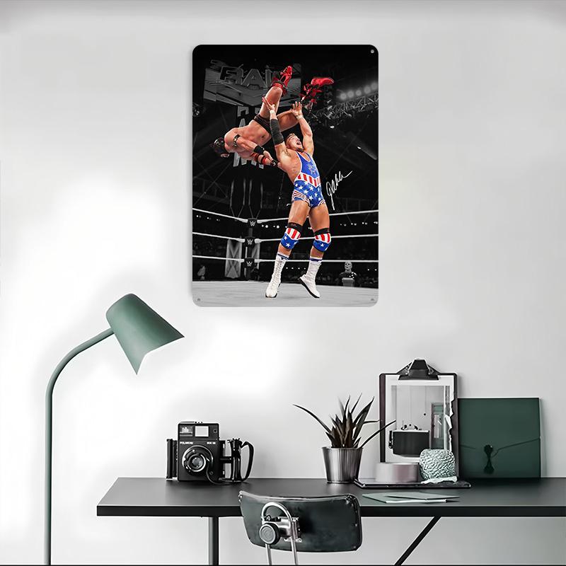 Chad Gable Metal Poster Customized Wall Art Retro Vintage Tinplate Signs for Man Cave Decoration Home Decor Accessories House
