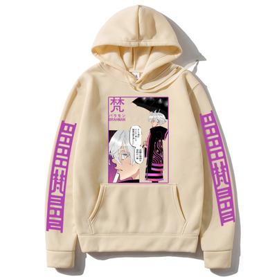 Tokyo Revengers Senju Kawsaki Moletom com Capuz de Anime Design Masculino Feminino Moletom Fleece Oversized Casal Capuzes Casuais
