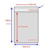 Transparent OPP Self-Adhesive Jewelry Packaging Bag