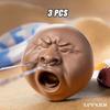 3pcs Trick Facial Yawning Water Spray Toy - Pinch Relaxation Portrait Pressure Nose Spray Gun Play Water Battle Stress Relief