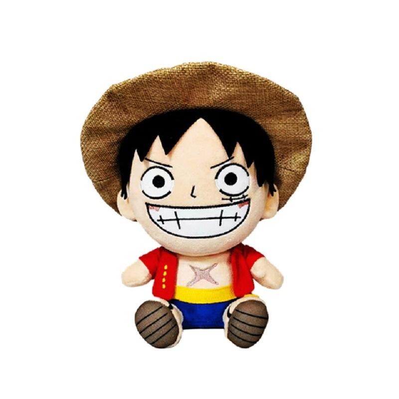 ONE PIECE Anime Cartoon Luffy Chopper Kawaii Plush Toy Doll Room Decoration Children Birthday Gift 25cm