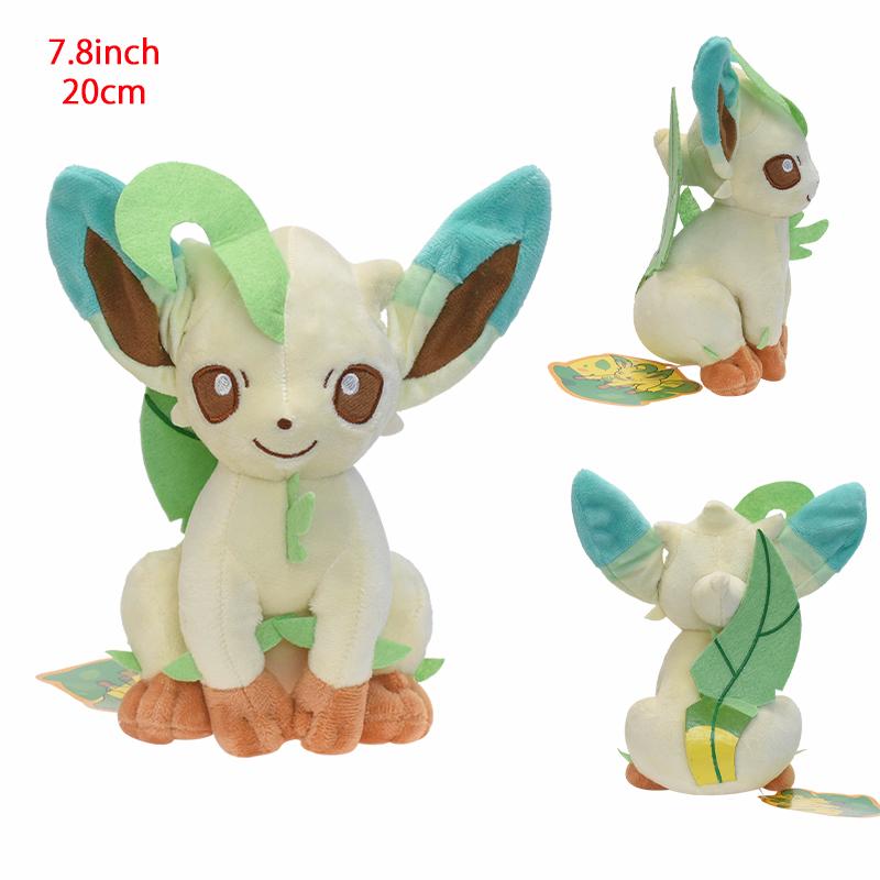 32 Style Eevee Plush Toy Pokemon Eeveelution Umbreon Vaporeon Jolteon Flareon Espeon Leafeon Cartoon Stuffed Animal Doll Peluche