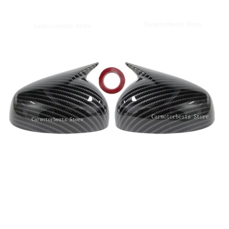 Car  Rearview Side Mirror Cover Fit ForMercedes-Benz Smart Fortwo/Forfour 453 W453 2015-2024 Wing Cap Rear View Case Trim