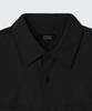 MUSINSA STANDARD [City Leisure] Lightweight Nylon Oversized Shirt [Black]