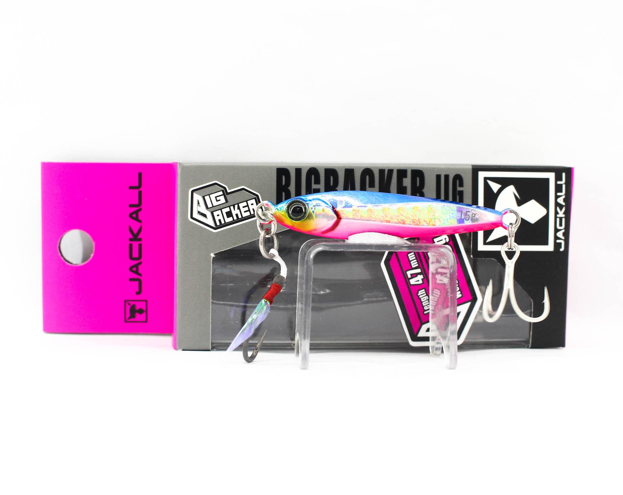 

Jackall Metal Jig Big Backer 15 грамм Сине-розовый (5204)