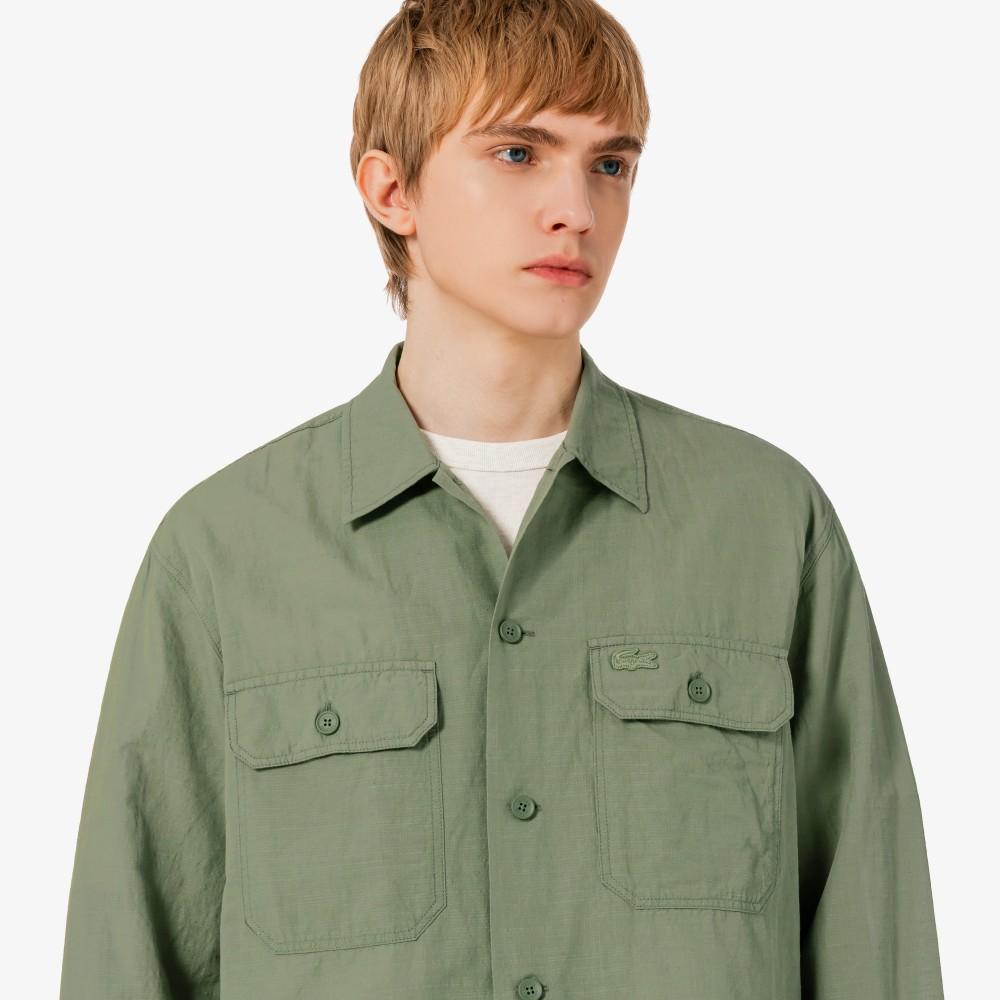 Lacoste Men's Ribbed Shacket CH329E-56GBMY