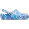 Crocs Classic Clog EVA Marble Pattern Unisex Footwear White Oxygen-Blue 206867-1FK