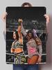 Bayley Alexa Bliss Metal Signs Wrestler Posters Room Decor Items Aesthetic Decoration Living Room Vintage Metal Plate Wall Art