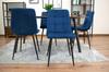 KARA Chair - Navy Blue Velvet X 1