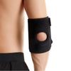 Nylon EVA Elbow Pads Black Elbow Protection Sports Safety Elbow Support Gym Sports