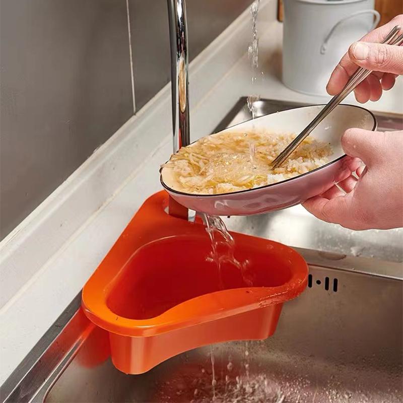 

Многофункциональный кухонный фильтр для мойки остатков пищи Креативная корзина для слива раковины «Лебедь» Универсальный фильтр для слива фруктов и овощей зелёный