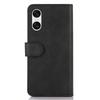 For Sony Xperia 10 VI Case Leather Cowhide Texture Phone Wallet Cover with Magnetic Clasp
