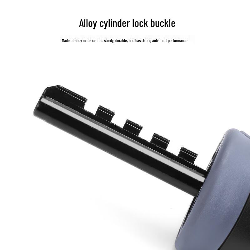Lishi Carbon Steel 5-Digit Password Bicycle Chain Lock