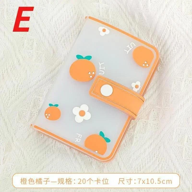 20 Pockets 3 Inch New Card Note Collection Photo Album Album PVC Photocard Holder Women ID Credit Card Binder Travel Accessories