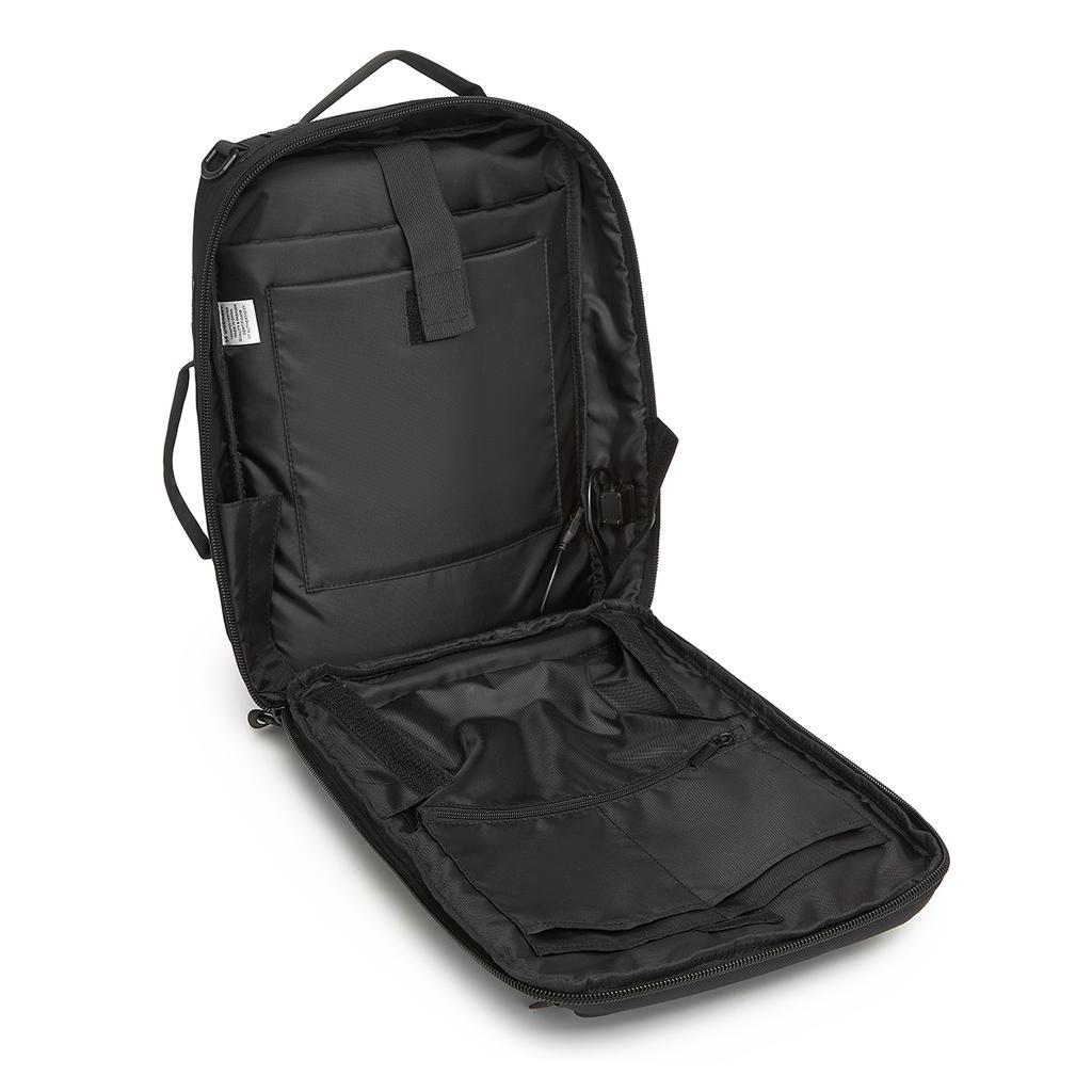 Premium Backpack Bag for 15.6'' Laptop with USB Strap 42x8x28cm - Black