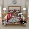 L-L D-Death N-Note Anime Comforter Cover Set Bedding Durable Polyester Teen Bedroom Decor US EU UK AU DE Standard Sizes