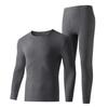 HLA Men's Pure Cotton Antibacterial Thermal Underwear Set