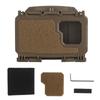 Tactical MOLLE Mobile Phone Box Navigation Board Quick Release Airsoft Vest Carry Outdoor Hunting Wargame Instant Equipment Box