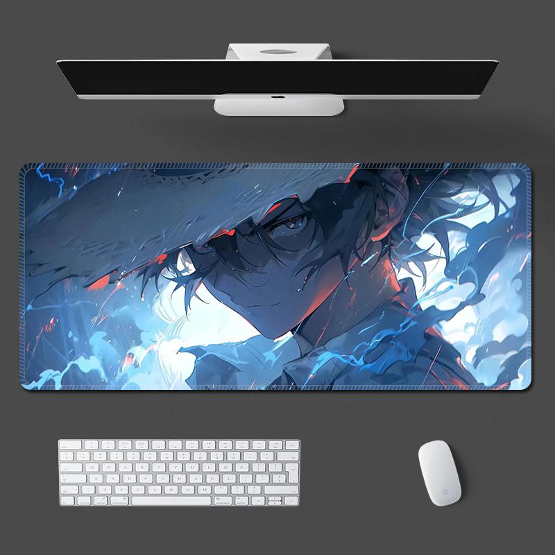 Home Office Non-slip Dirt-resistant Mouse Pad Keyboard Pad High Quality ONE PIECE Mouse Pad Luffy Roronoa Zoro Nami Table Pad