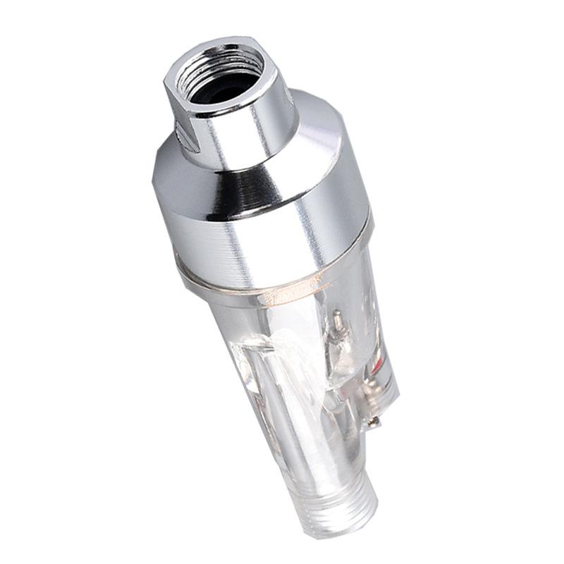 1Pc Mini Airbrush In-Line Filter System Airbrush Spray Effective Water Oil Separator Moisture Trap For Smooth Airbrush Painting