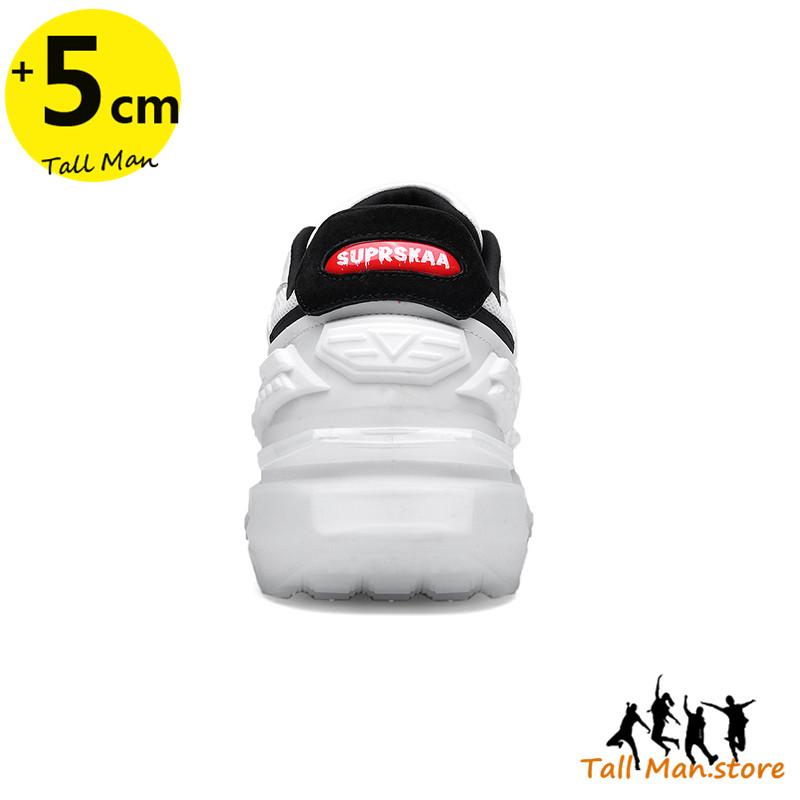 Basketball Sports Men Elevator Sneakers Height Increase Shoes Insole 5Cm Man Leisure Fashion