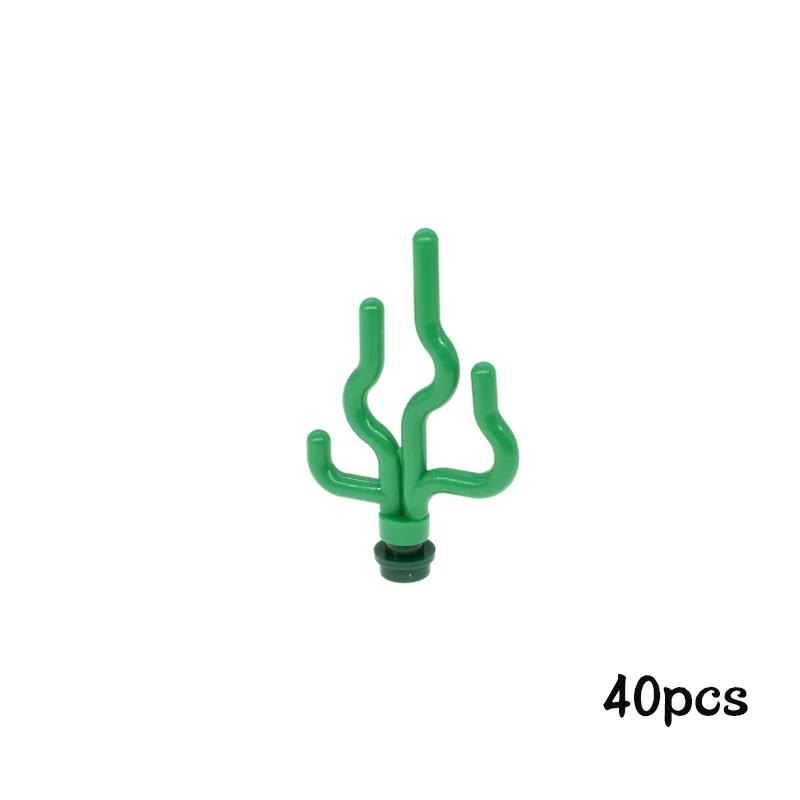 Non-Toxic Moc Building Blocks Plant Bush Tree Flower Grass Diy Buildingparts Creative Bricks 2417 2423 4727 6255 30176 33291 32607 Toys