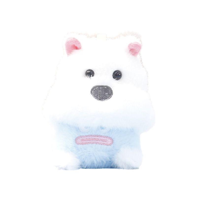 Dog Plush Keychain Toys With Ultra Soft And Pp Cotton For Home Office Decor