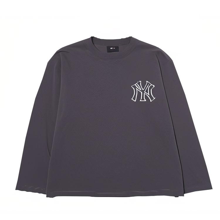 MLB New York Yankees Sweatshirt Unisex Dark Gray 3ATSB0544-50CGS M